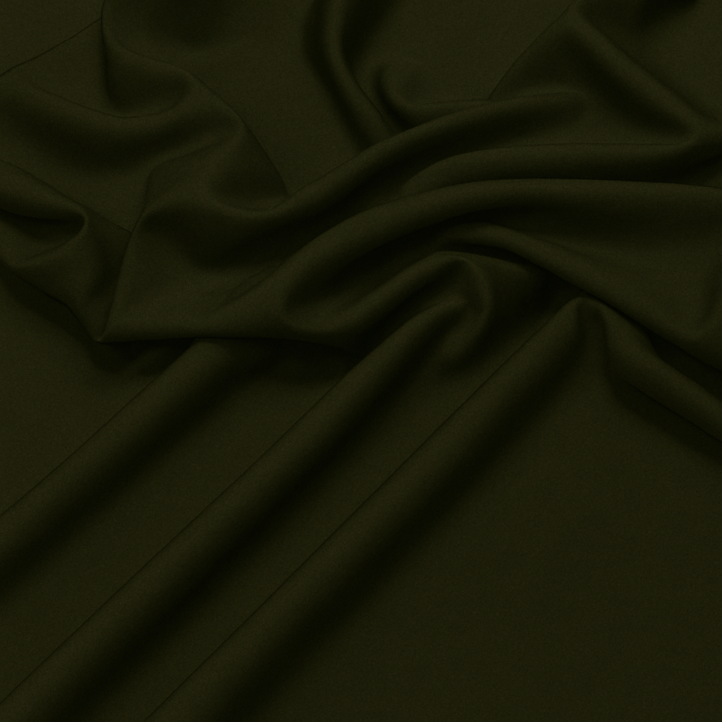 Premium Japanese Boski - Army Green | Mehak Clothing