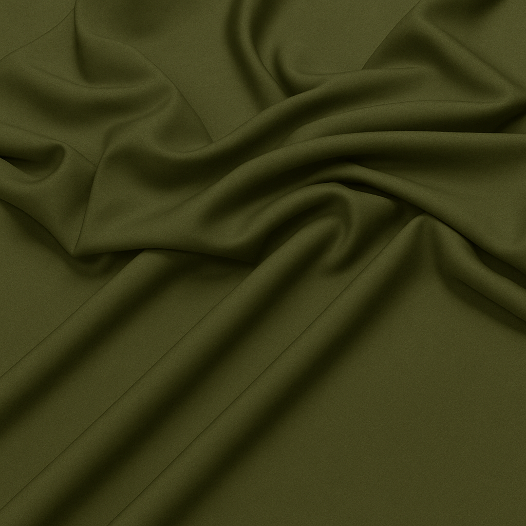 Premium Japanese Boski - Olive Green | Mehak Clothing