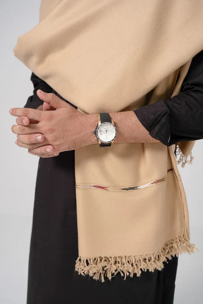Premium Winter Shawl for Men - Skin