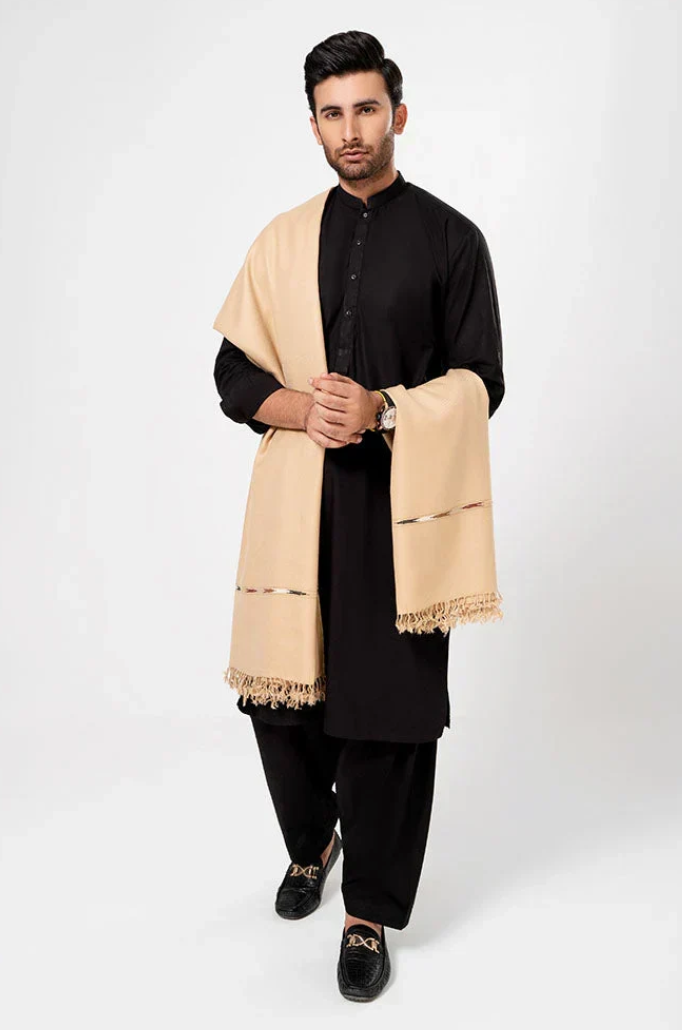 Premium Winter Shawl for Men - Skin